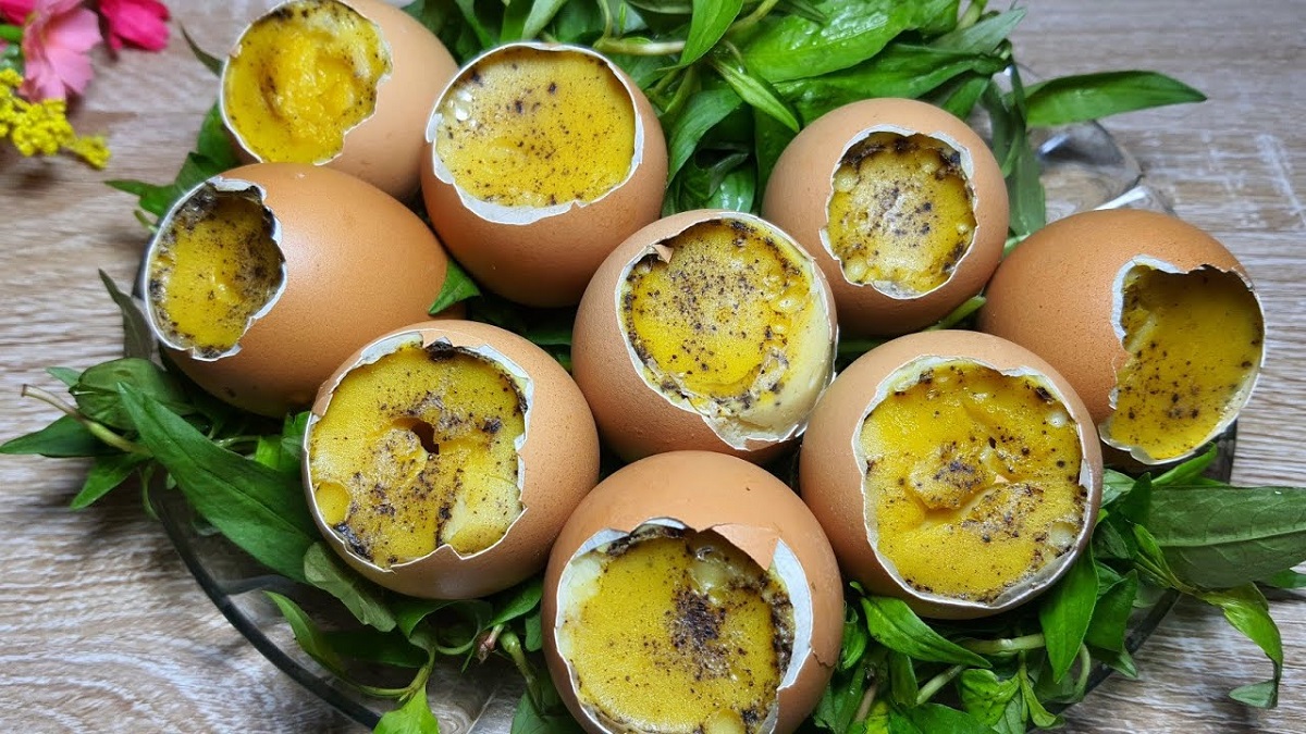 Bí quyết làm món trứng nướng hấp dẫn với nồi chiên không dầu